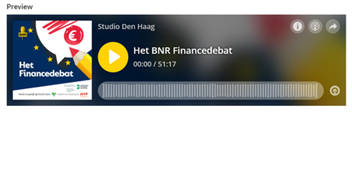 Het BNR Financedebat